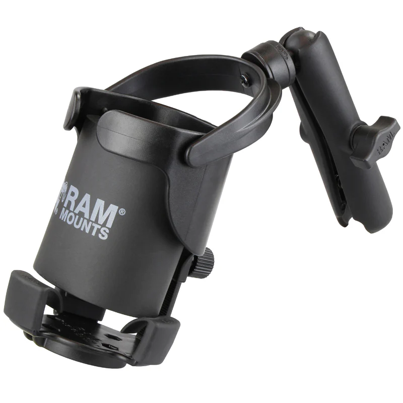 Soporte para bebidas XL de 32 oz con brazo de doble zócalo        
Ram Mounts
 