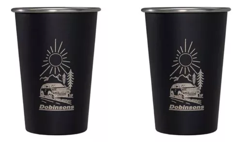 Vasos De Acero Inoxidable 475ML/ 16OZ 
Dobinsons 
