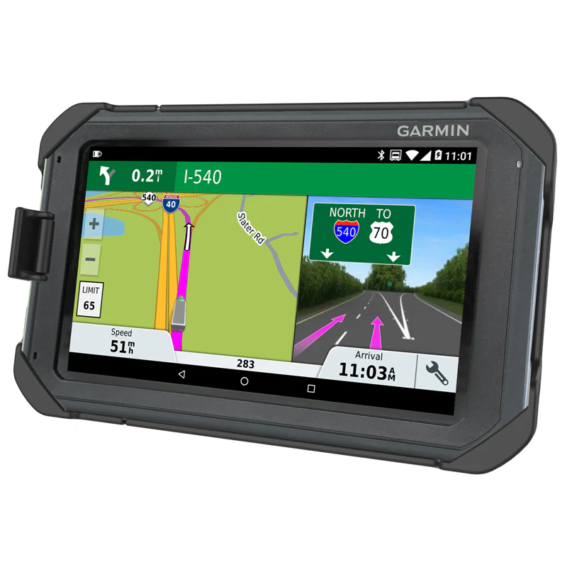Cuna con bloqueo para Garmin Fleet 770, Overlander                                                                           
Ram  Mounts 
           