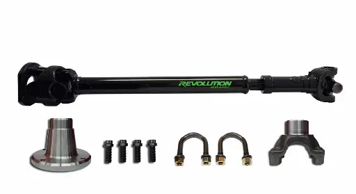 [REV-DS-JK-1350F-P] Eje de transmisión JK Front 1350 CV para 2 o 4 puertas, con yugo de piñón                                                                                        Revolution Gear

